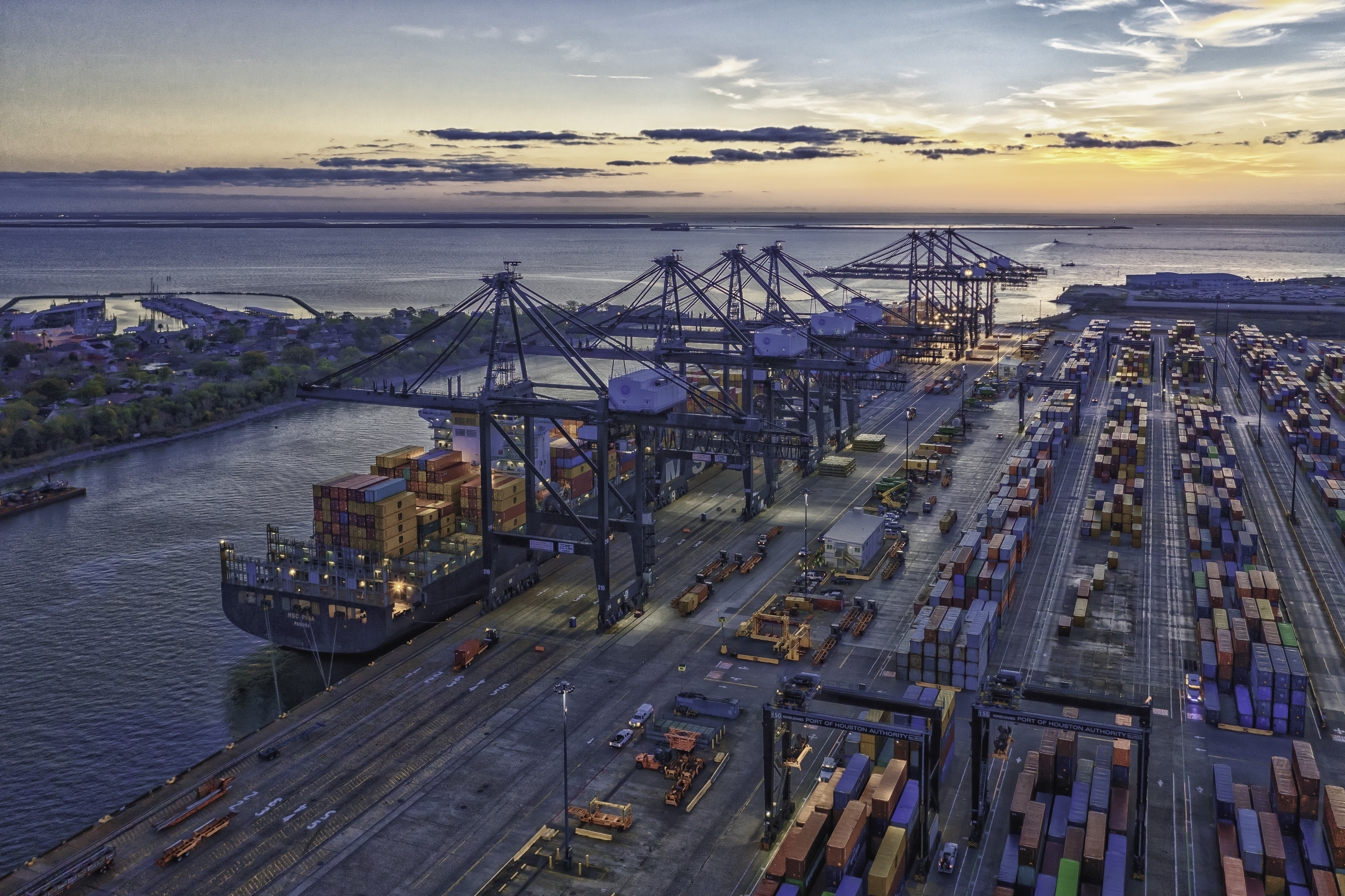 Bayport Container Terminal Port Houston